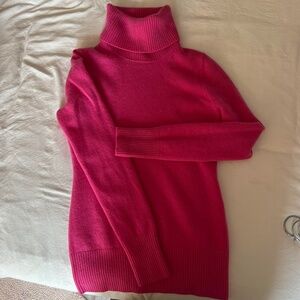 Cashmere Pink Turtleneck